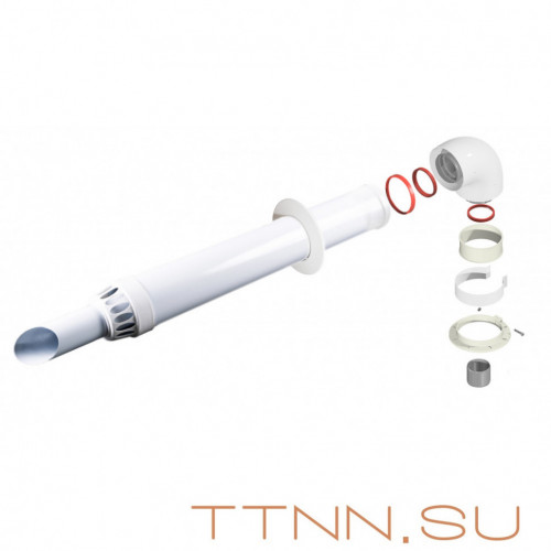 Коаксиальный дымоход 60/100 Dr-Thermo антиобледенительное исп. для котлов всех марок