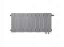 Биметаллический радиатор отопления Royal Thermo PianoForte 300 10 секций Silver Satin VDR