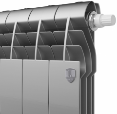 Биметаллический радиатор Royal Thermo BiLiner 350 /Silver Satin VR - 10 секц.