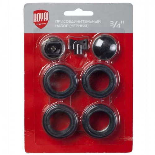 Набор присоединительный Royal Thermo Набор присоединительный 3/4 black