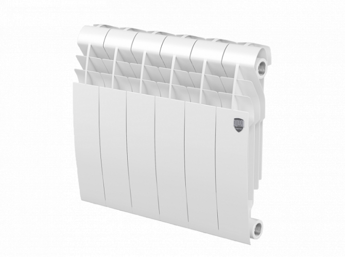 Биметаллический радиатор Royal Thermo Biliner 350 Bianco Traffico 6 секц.