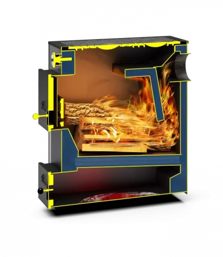 Твердотопливный котел Теплодар Куппер 10-В Практик