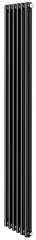Стальной трубчатый радиатор 2-колончатый Royal Thermo Insignia VC2180 - 06 секц. RAL9005m, нижнее 1/2