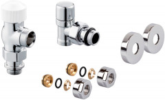 Набор термостатический Royal Thermo DESIGN PRO осевой М30х1,5 1/2" (хром)