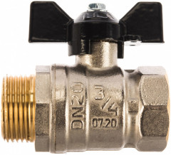 Кран шаровой LD Pride 47.20.В-Н.Б