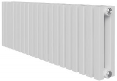 Стальной трубчатый радиатор 2-колончатый Royal Thermo Shift Q30 C2030 - 14 секц. RAL9016, боковое 1/2
