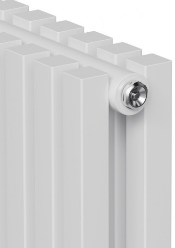 Стальной трубчатый радиатор 2-колончатый Royal Thermo Shift Q30 C2030 - 20 секц. RAL9016, боковое 1/2