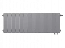 Биметаллический радиатор отопления Royal Thermo PianoForte 300 14 секций Silver Satin VDR