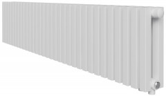 Стальной трубчатый радиатор 2-колончатый Royal Thermo Shift Q30 VC2030 - 32 секц. RAL9016, нижнее 1/2