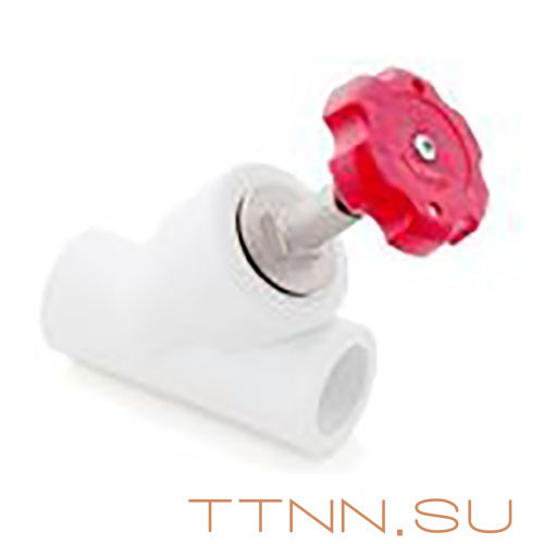 Вентиль РосТурПласт 45° внутр/внутр 25 арт.19866