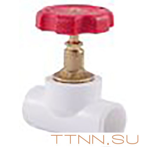 Вентиль РосТурПласт 90° в сборе внутр/внутр 25 арт.10526