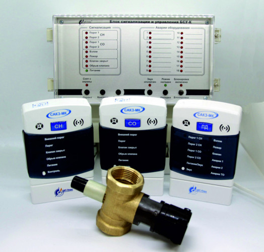 Сигнализатор загазованности САКЗ-МК-3 DN 150