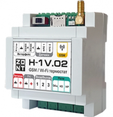 Контроллер для котла ZONT GSM/Wi-Fi H-1V.02