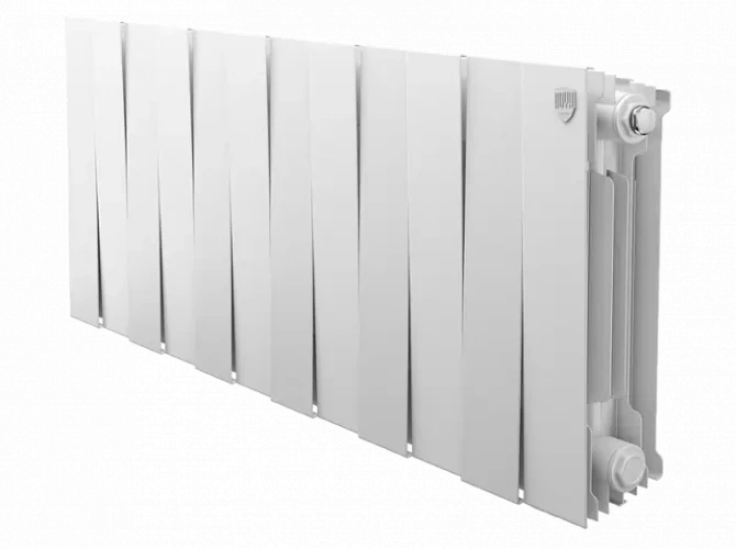 Биметаллический радиатор отопления Royal Thermo PianoForte 300 12 секций Bianco Traffico