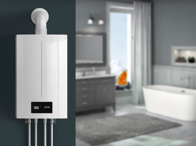 Настенный газовый котел Ferroli BLUEHELIX SIGMA 34C